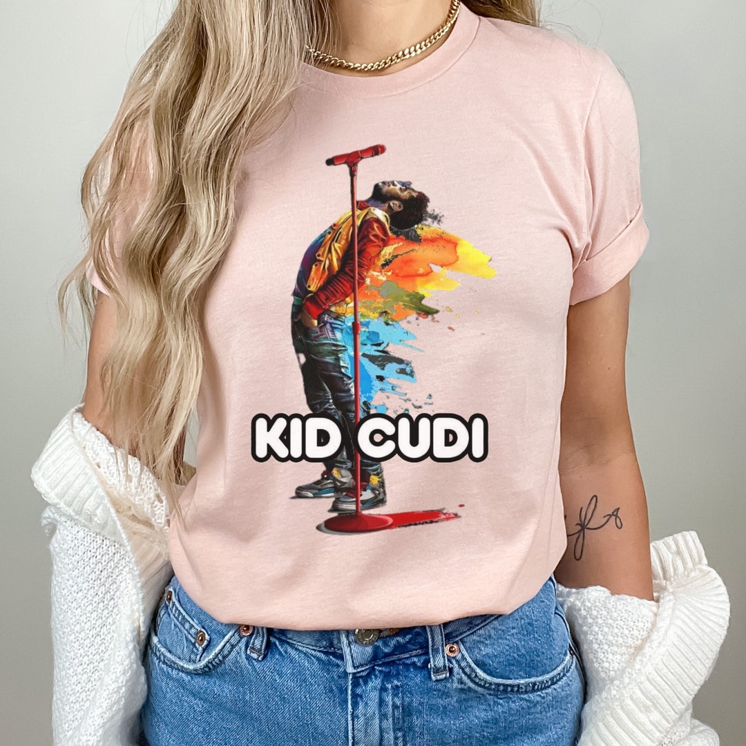 Kid Cudi Tshirt Man on the Moon Kid Cudi Shirt Kid Cudi Etsy