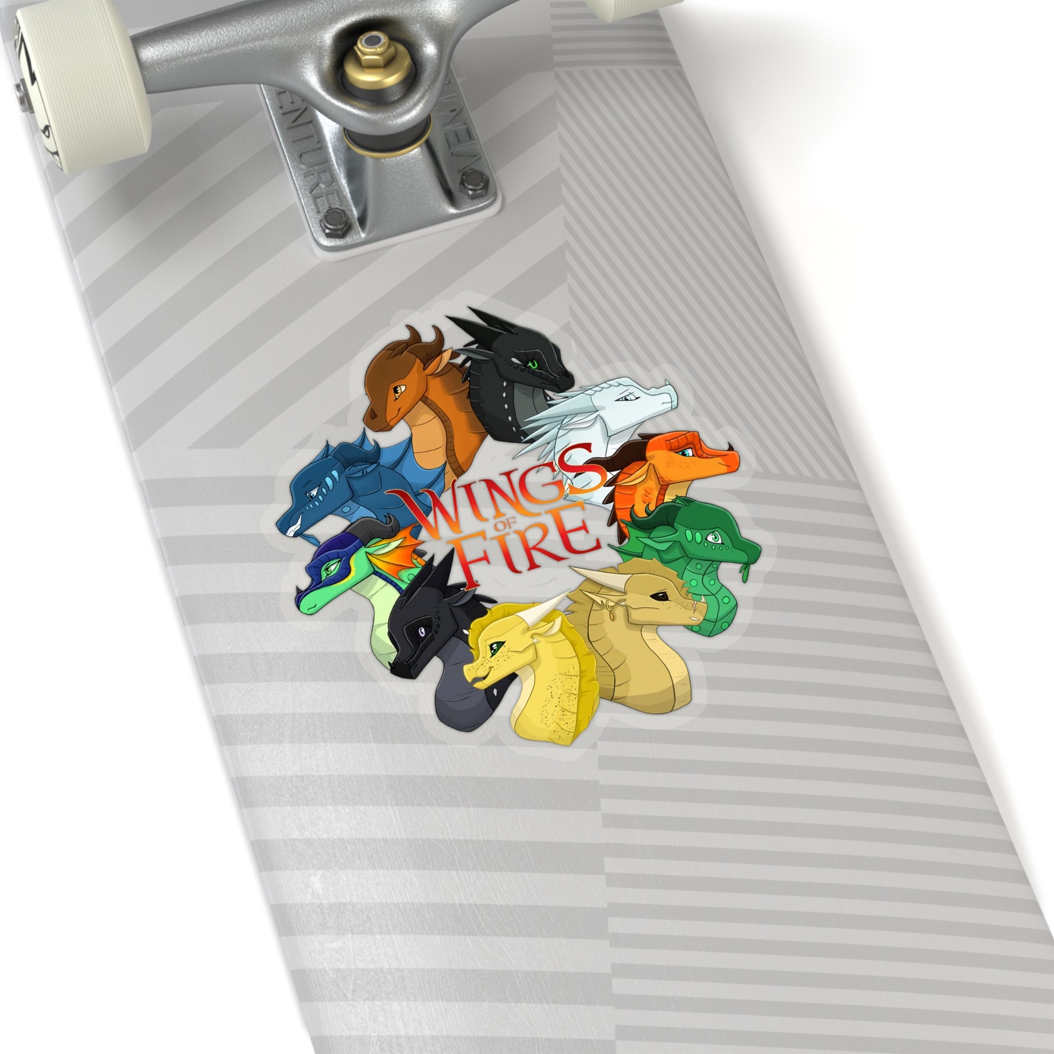 Wings of Fire Stickers Wings of Fire Kisscut Stickers WOF Etsy Australia