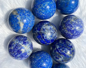 Lapis Lazuli Sphere | Large Blue Healing Crystal Ball (50MM)