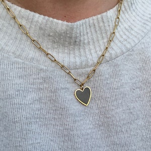Hanson Black Heart Jewellery