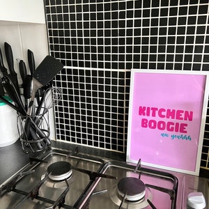 Kitchen Boogie Wall Art Print