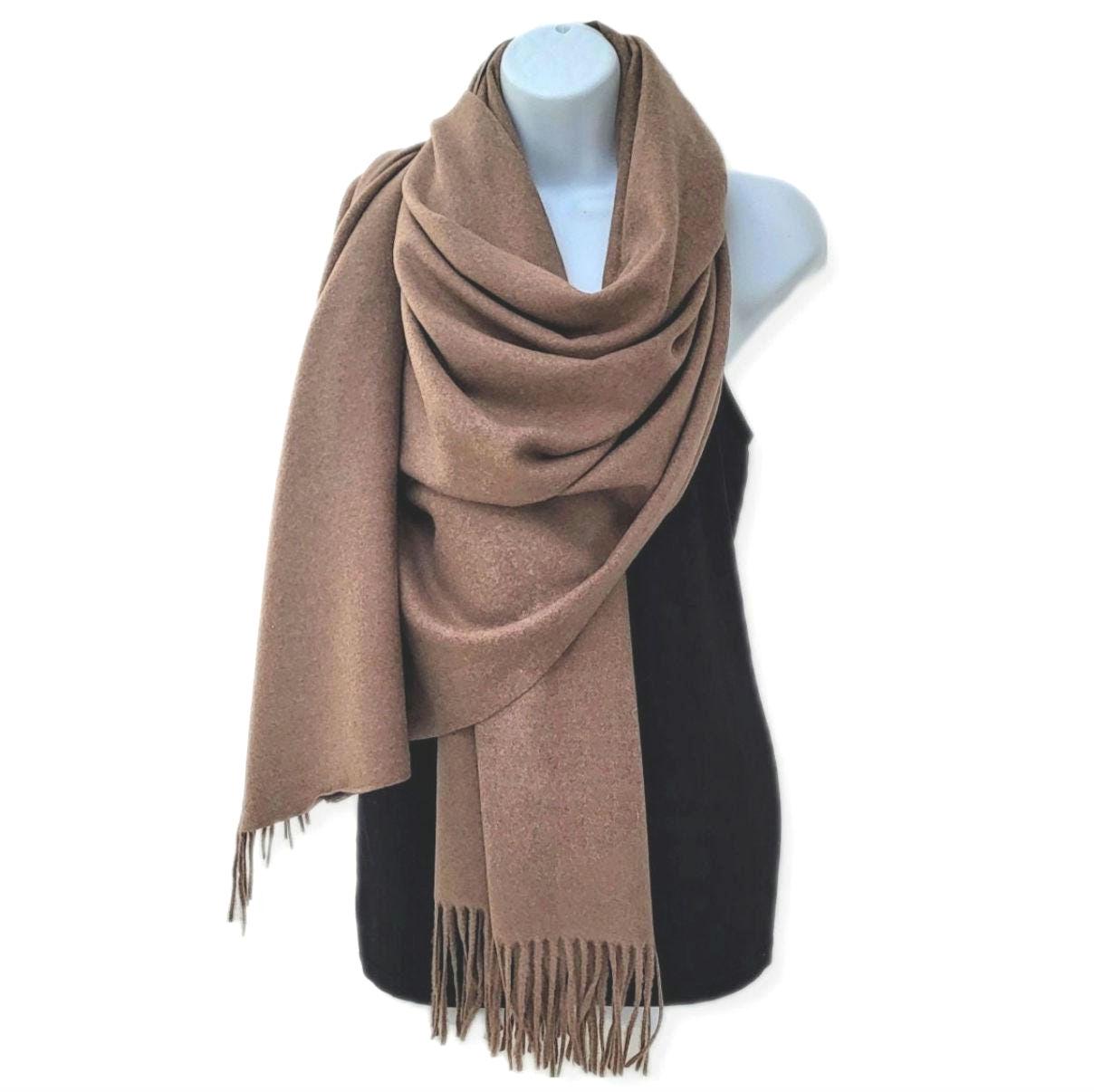 Brauner Schal JHKKU Damen-Schal, Pashmina-Gefühl,  Produktbild-Vorschau 11