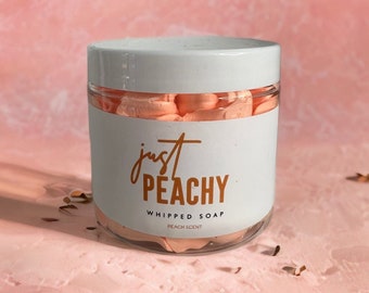 Peach Whipped Soap, Body Wash