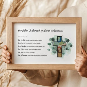 Geldgeschenk Konfirmation – Kreative Geschenkidee mit Geld für das Konfirmationskind, PDF Vorlagen zum Selbstausdrucken