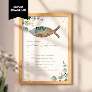 Confirmation gift for girls & boys | Last minute confirmation gift | Instant digital download