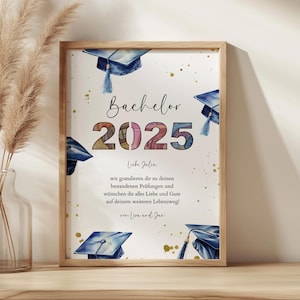 Vrijgezellengeld cadeau | Bachelor Afstudeercadeau | gepersonaliseerd PDF-cadeau om zelf uit te printen