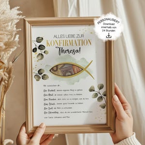 Regalo de dinero para la confirmación | Regalo para niños y niñas | Personalizado | Imprimible | Hazlo tú mismo | Idea de regalo