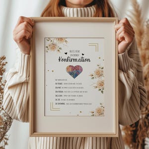 Konfirmation Geschenk für Mädchen & Jungen | Konfirmationsgeschenk | Digitaler Download