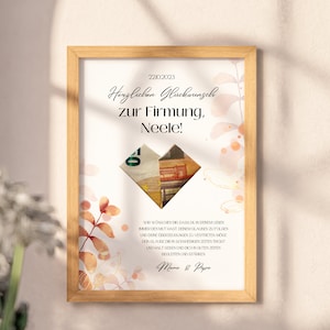 Einzigartiges Geldgeschenk zur Firmung: Druckbare Vorlage für Jungen und Mädchen, Geschenk Firmung, Geldgeschenk Firmung zum Ausdrucken