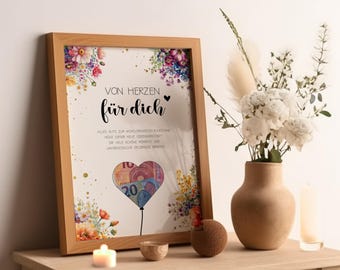 Retirement gift template | Digital farewell gift to print yourself | Retirement gift
