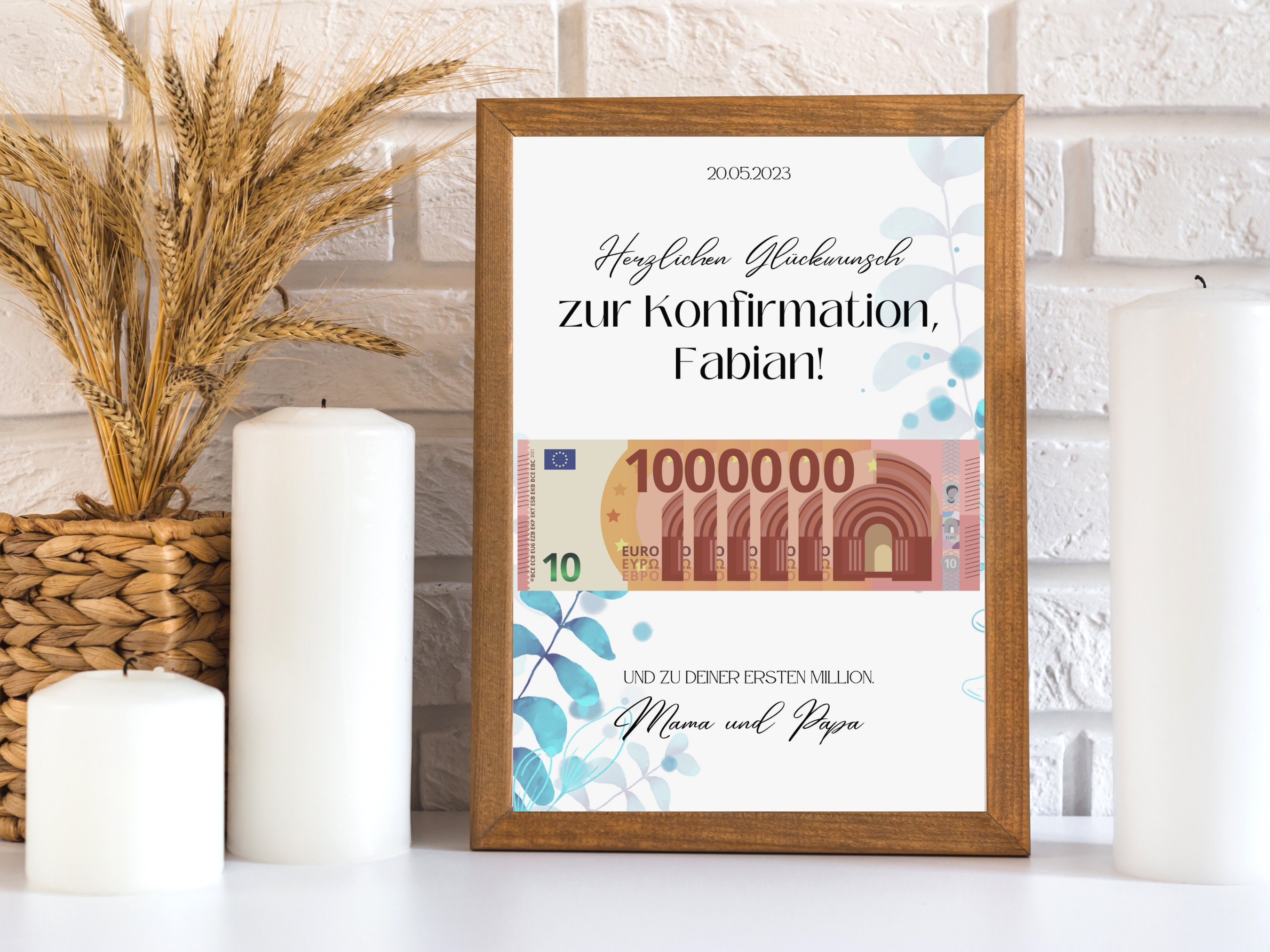 Wieviel Geld Schenkt Man Zur Konfirmation 2020 www.etsy.com