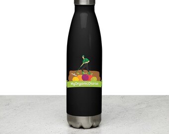 Stainless steel drinking bottle