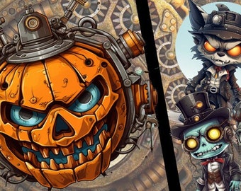 Set of 32 Stunning Halloween Clipart