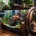 Steampunk Aquarium: Underwater Ecosystem in a Mechanical Setting - Etsy