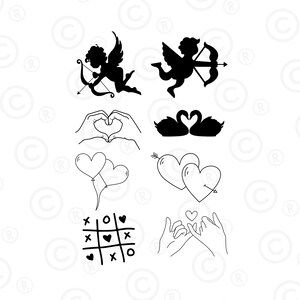 Valentines svg files, Instant Download SVG, JPG, PDF, png, Digital Download, Anniversary svg files, Love heart svg, Valentines Day svg