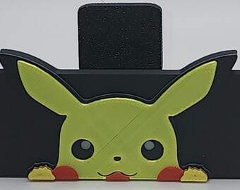 Pikachu Face Adjustable Card Stand