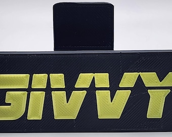 Givvy Adjustable Card Stand (Yellow Edition)