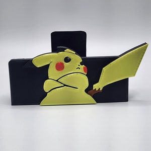 Gold Star Pikachu Adjustable Card Stand