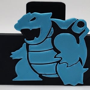 Blastoise Silhouette Adjustable Card Stand