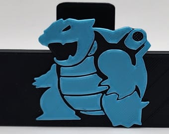 Blastoise Silhouette Adjustable Card Stand