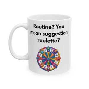 Funny ADHD Coffee Mug: Neurodivergent Humor Gift