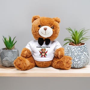 Orgogliosamente Neurospicy ADHD Teddy / Regalo divertente e originale per cervelli piccanti