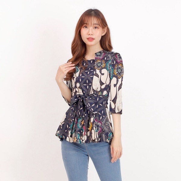 Blouse batik, batik pour femmes, batik indonésien, Kirana