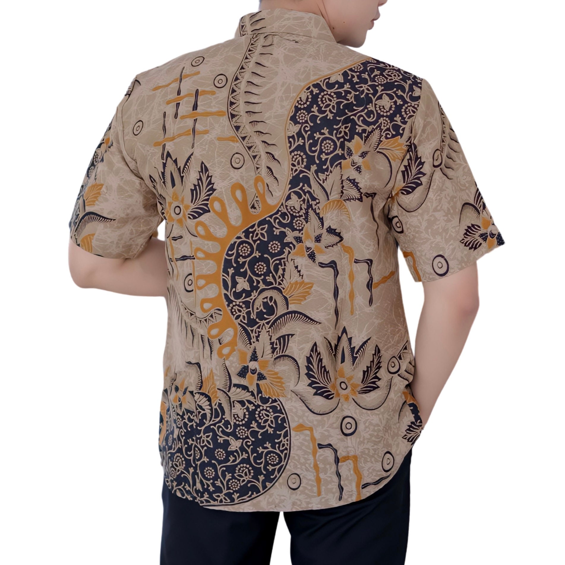 Regular Fit Short Sleeve Shirt - Pulau Batik