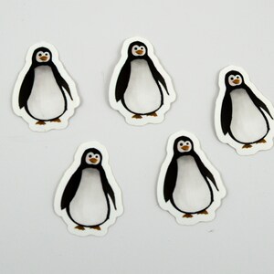 Autocollants NOËL pingouin (5 pièces)