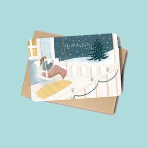 Kerstkaart "Gezellige Kerst"