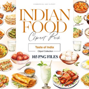 Clipart Indiaas eten, paratha, ontbijt, Indiaas gerecht, kip tandoori, Biriyani-rijst, afdrukbaar Indiaas eten