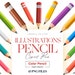 Pencil Clipart, Back to School, Art Supplies Clipart, Color Pencil PNG ...