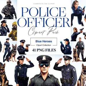 Police Officer Clipart, Policewoman, Cop Clipart, Police Dogs, Sheriff Clipart, Policeman, Police Birthday