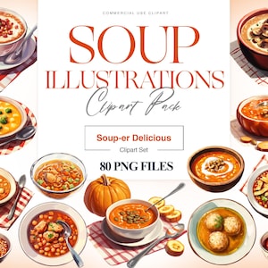 Imágenes prediseñadas de sopa, ramen, sopa de miso, sopa de tomate PNG, imágenes prediseñadas de comida saludable, sopa de champiñones PNG, libro de cocina de la abuela