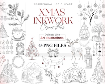 Imágenes Prediseñadas de decoración navideña, árbol de Navidad PNG, adornos navideños, tarjetas, corona PNG, acuarela Navidad PNG