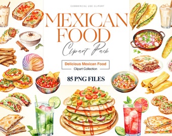 Clipart De Comida Mexicana, Tacos, Quesadilla Guacamole, Nachos Clipart, Burrito, Enchiladas, Pratos Mexicanos PNG