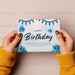 Blue Birthday Clipart, Boys Birthday, Party Clipart, Celebration, Happy ...