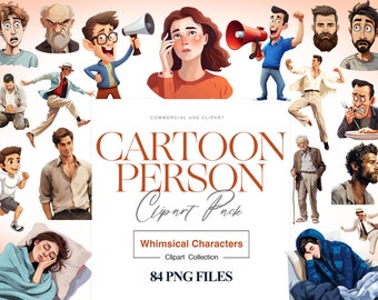 Cartoon People Clipart, Human Faces, Lady Clipart, Black People, Businessman Clipart, Old Man, Boy Clipart