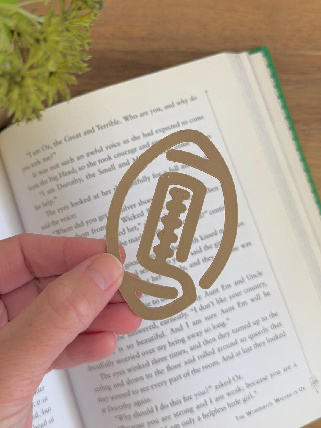 Football Outline Bookmark – Custom Color, Sports Gift, School Spirit ...