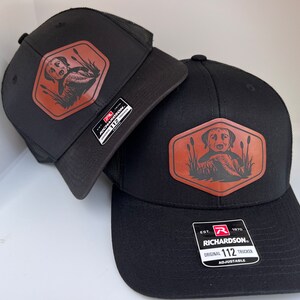 Father and son matching hats for Christmas dad gift, Richardson 112 youth hat, Dad and son Duck Hunting matching hats