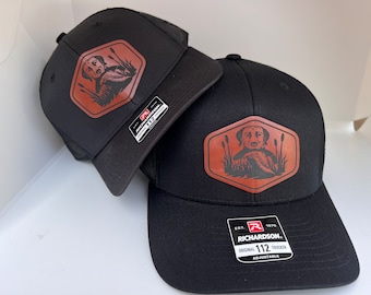 Father Son Matching Duck Hunting Hats, Richardson 112 Trucker Dad Gift