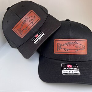 Father and son matching hats for Christmas dad gift, Richardson 112 youth hat, Dad and son Fishing matching hats