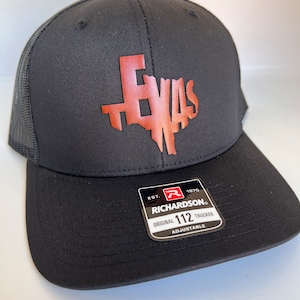 Fathers Day gift for dad Texas hat, TX shape hat, gift for texan leather patch hat, unique gift for him