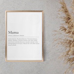 Mother Poster, Gift, Mom Gift, Mother Birthday Gift, Poster Mother&#39;s Day Gift, Picture, Personalised