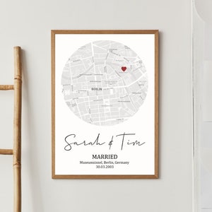 Personalisiertes Poster, benutzerdefinierte Stadt Karte, Verlobungsgeschenk, , Hochzeitsgeschenk, Jahrestag, personalisiert, Posterdruck