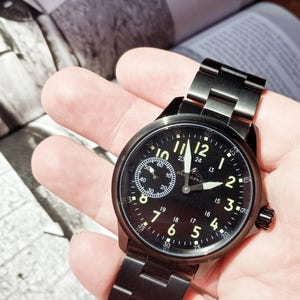 Model 138 - &quot;Aviator&quot; Men&#39;s Wristwatch