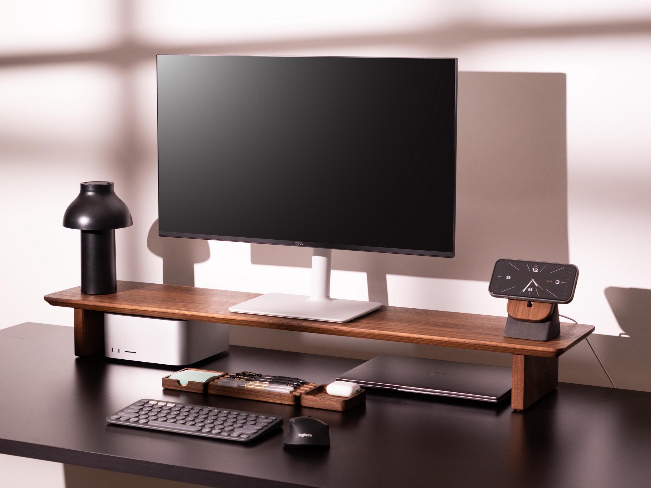 Grovemade Desk Shelf Walnut - Etsy Grovemade Desk Shelf Walnut - Etsy