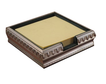 Empire style 925 silver post-it holder