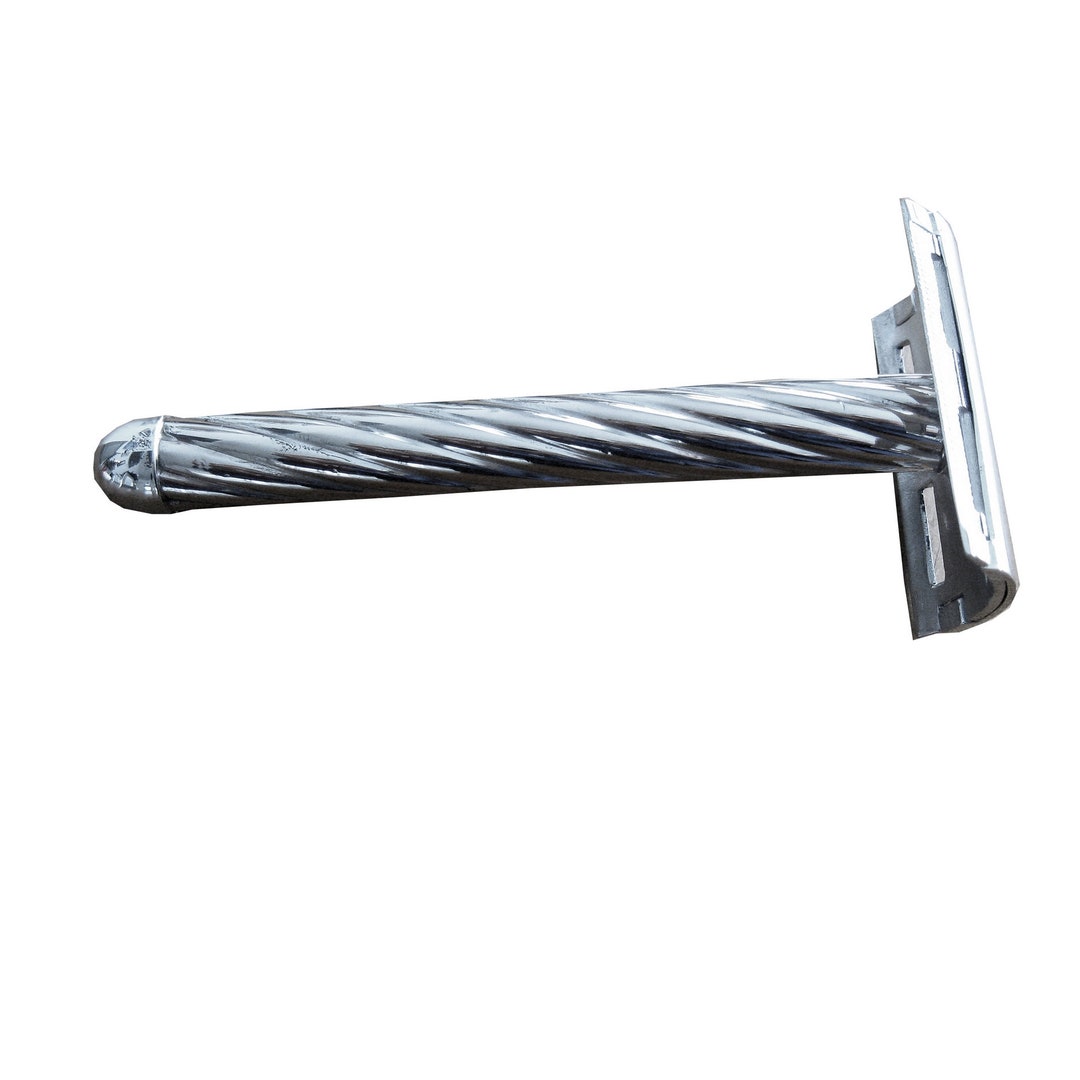 925 Silver Safety Razor With Closed Guard, Customizable, a Useful and ...