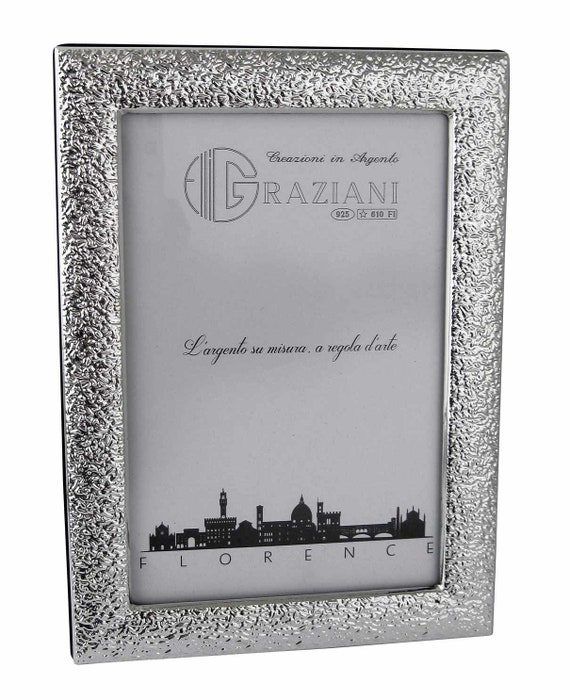925 Sterling Silver Photo Frame 10X15 - 4 X 6 Inch Silver 925 Sterling Silver Photo Frame 10X15 - 4 X 6 Inch Silver